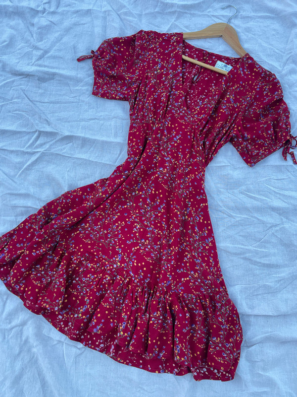 dylan mini dress red DYLAN MINI DRESS