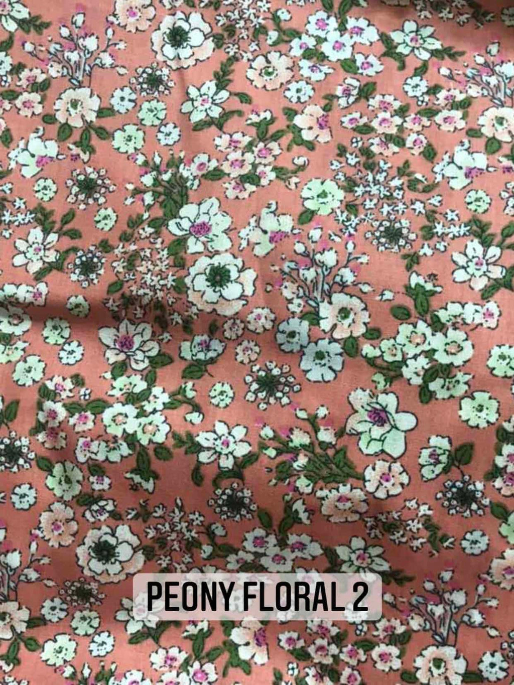 Arabella Peony Cotton Floral Dress-1