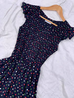 Bridie Black Polka-Dot Vintage-Inspired Dress