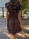 Bridie Vintage-Inspired Floral Short Dress