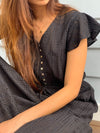 Marley Black Cotton Lace Dress-1-6