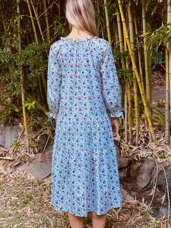Mayette Cotton Floral Dress-4