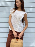 Mia Embroidered cotton blouse-3