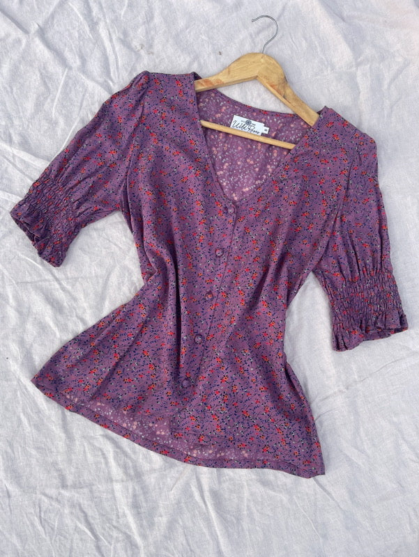 Mela Short Sleeve Blouse