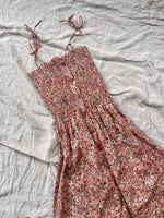 Alexa Peony Floral Cotton Dress