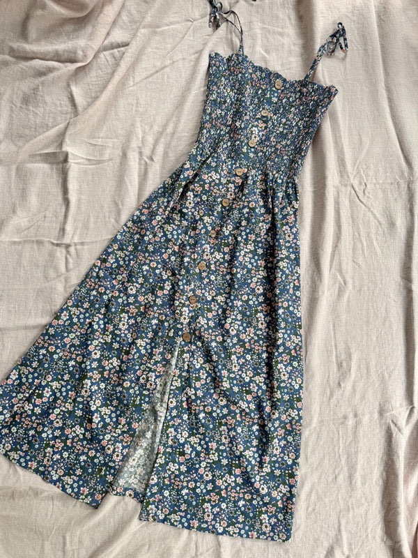 Indigo Vintage Floral