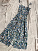 Alexa Indigo Vintage Floral Dress