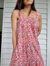 Arabella Peony Floral Cotton Dress