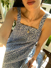 Arabella Vintage Indigo Floral Dress