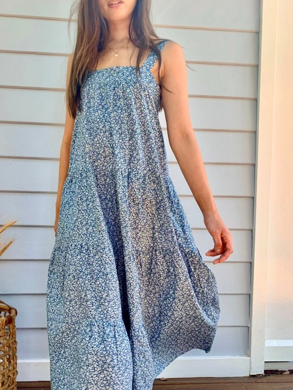 Indigo Floral 2