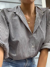 Birkin Linen Black Stripe Shirt