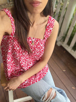 Cecile Red Reversible Camisole
