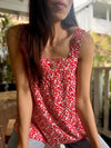 Cecile Red Reversible Camisole