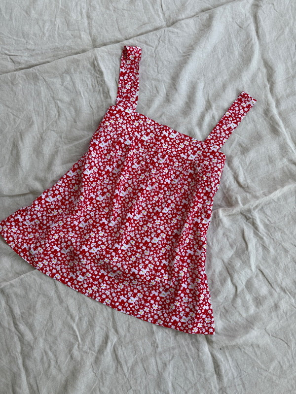 Cecile Red Reversible Camisole