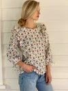 Chloe Vintage Floral Top