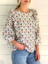 Chloe Vintage Floral Top