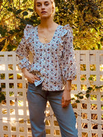 Chloe Vintage Floral Top