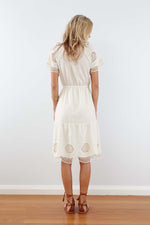 Georgia Cotton Embroidered Dress