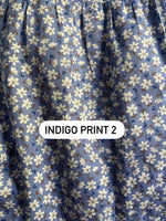 Arabella Vintage Indigo Floral Dress