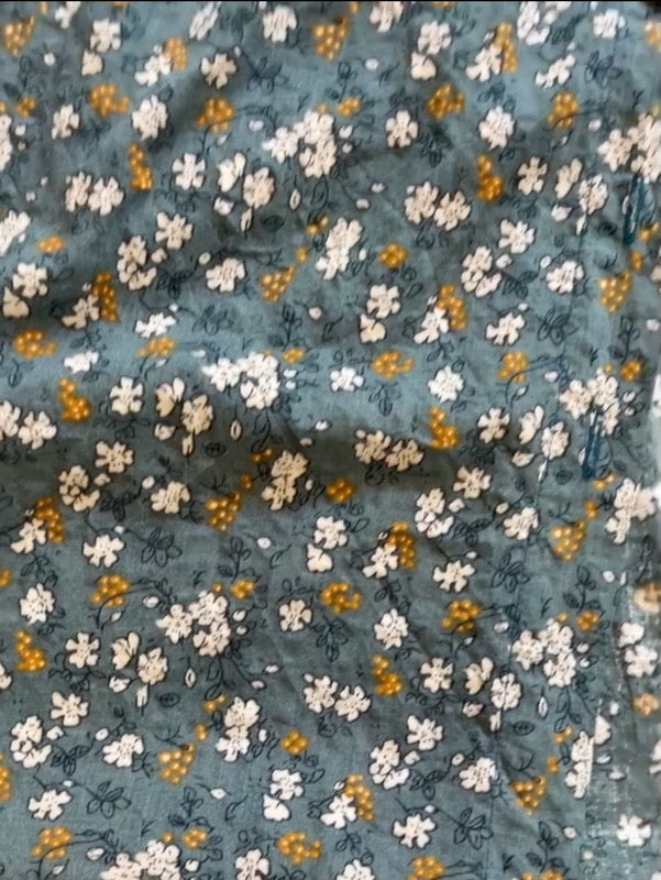 Keli Floral Long Sleeve Midi-Dress