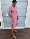 Lia Cotton Wrap Dress