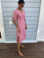 Lia Cotton Wrap Dress