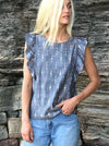 Mia Handwoven Cotton Reversible Top