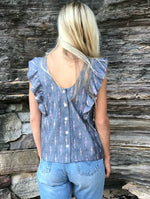 Mia Handwoven Cotton Reversible Top