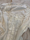 VIntage Cotton Lace Embroidered Blouse