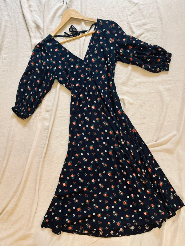 Zoe Black Floral Dress