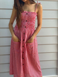 Alexa Gingham Dress-1-1