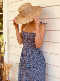 Alexa-black-gingham-Dress-2