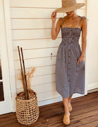Alexa-black-gingham-Dress-4