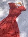 Bridie Red Clay Vintage-Inspired Dress