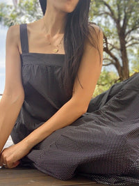 Arabella Polka Dot Cotton Dress