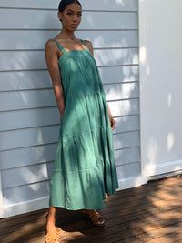 Arabella Polka Dot Cotton Dress