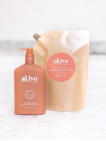 Natural Hand & Body Wash + Lotion Duo (Terracotta)