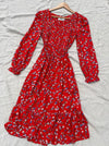 Sierra Vintage Inspired Long-Sleeved Dress
