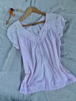 Vintage Hand-Dyed Cotton Top