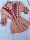 Vintage Hand Dyed Terracotta Shirt